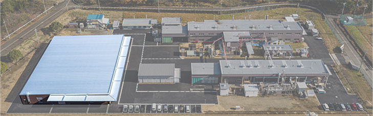 New Building completed at the Shiga Plant