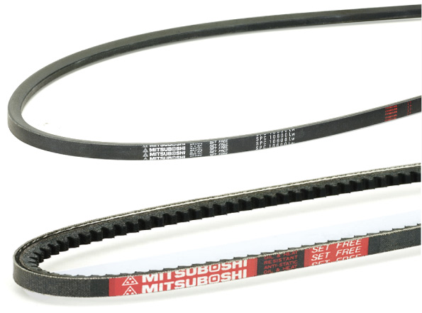 Narrow V-belts / Narrow Cogged V-belts