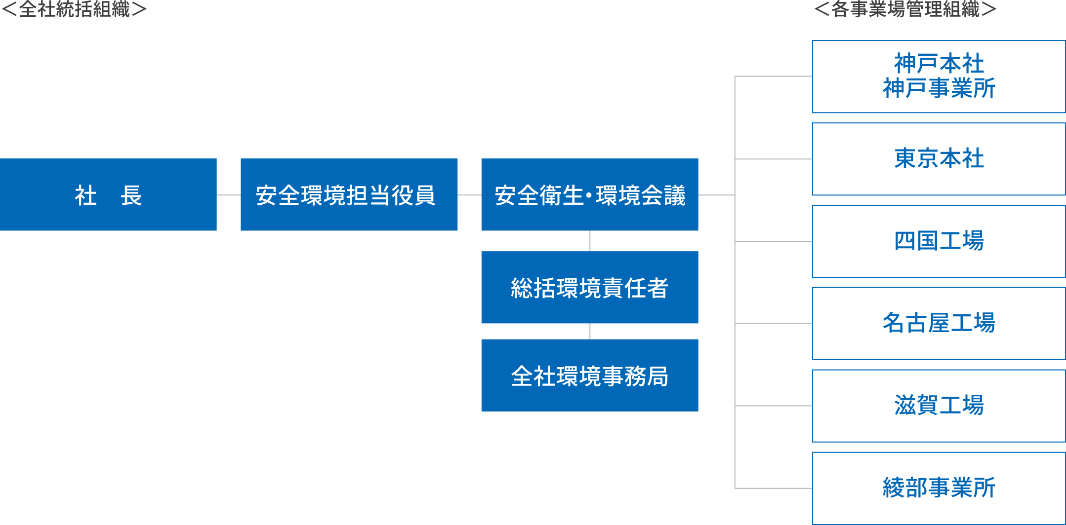 全社統括組織