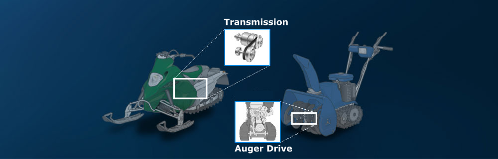 スノーモビル、除雪機イメージ
